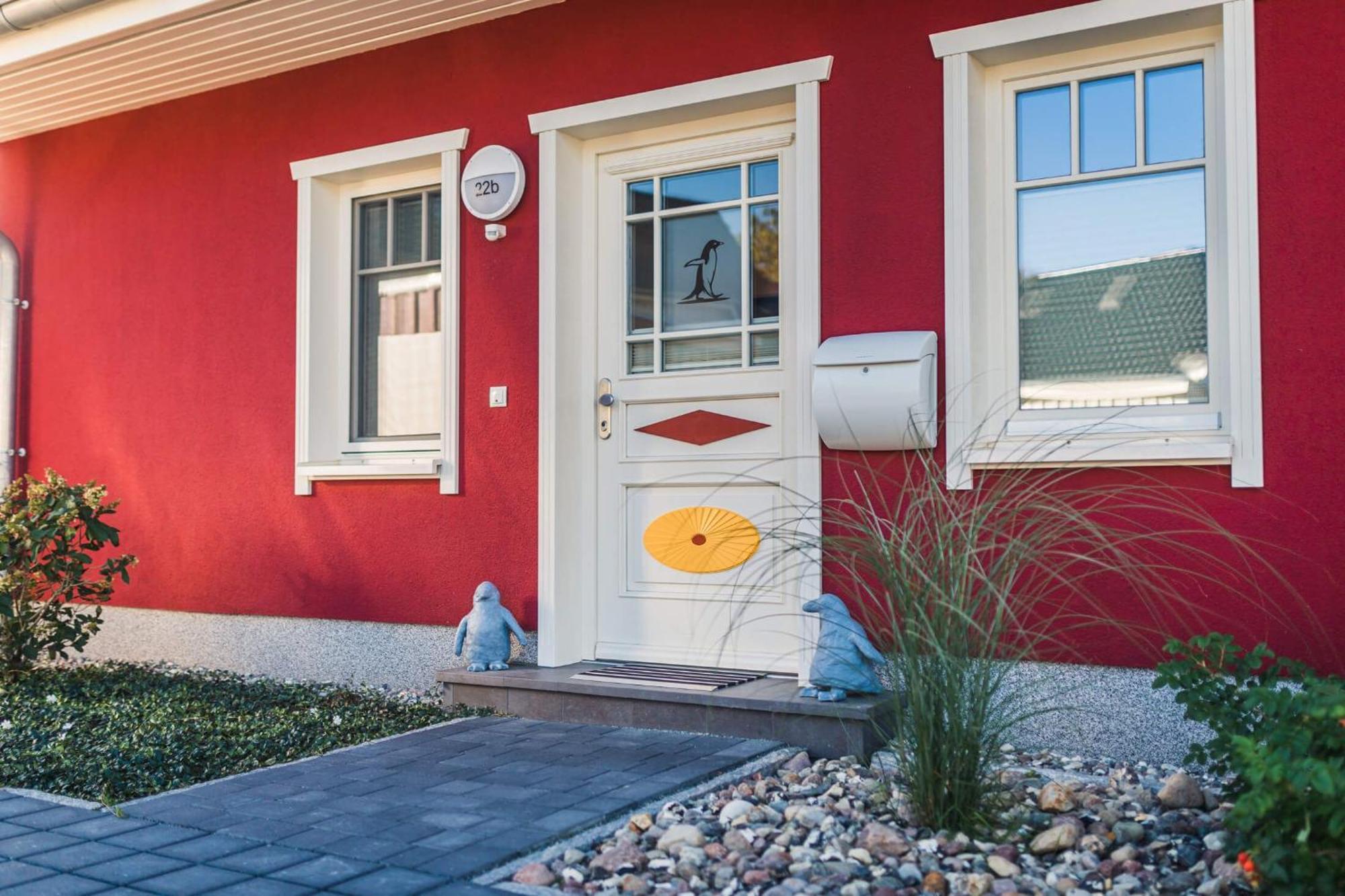 Haus Pinguin Villa Zingst Buitenkant foto